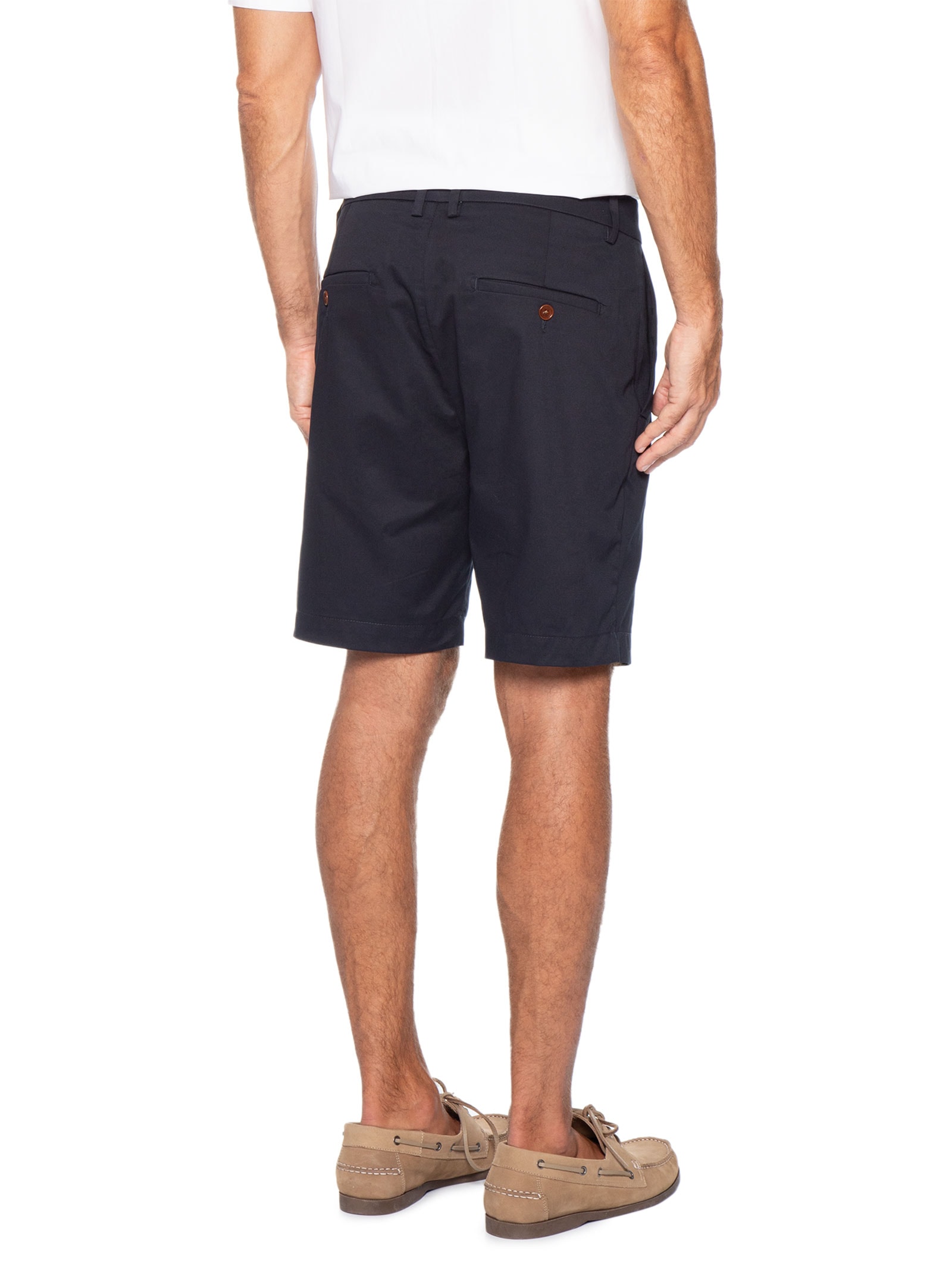 Bermuda Masculina Chino Azul Oficina Reserva