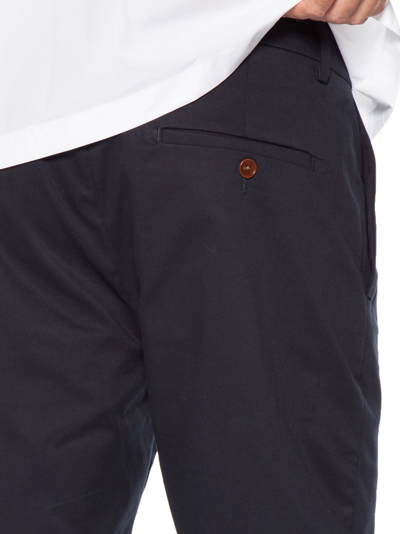 Bermuda Masculina Chino Azul Oficina Reserva