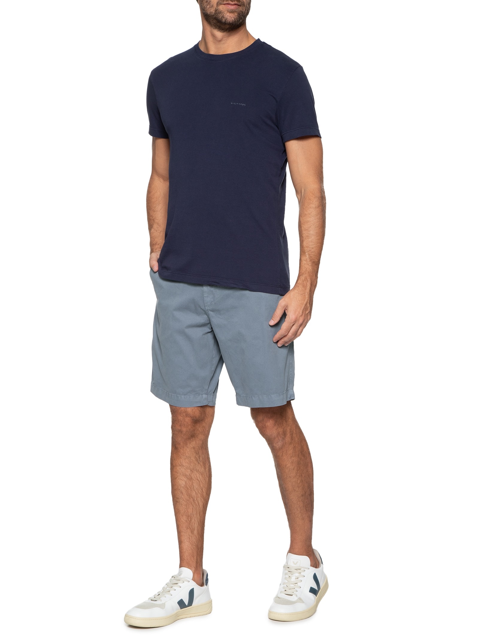 Bermuda Masculina Chino Azul Pineapple