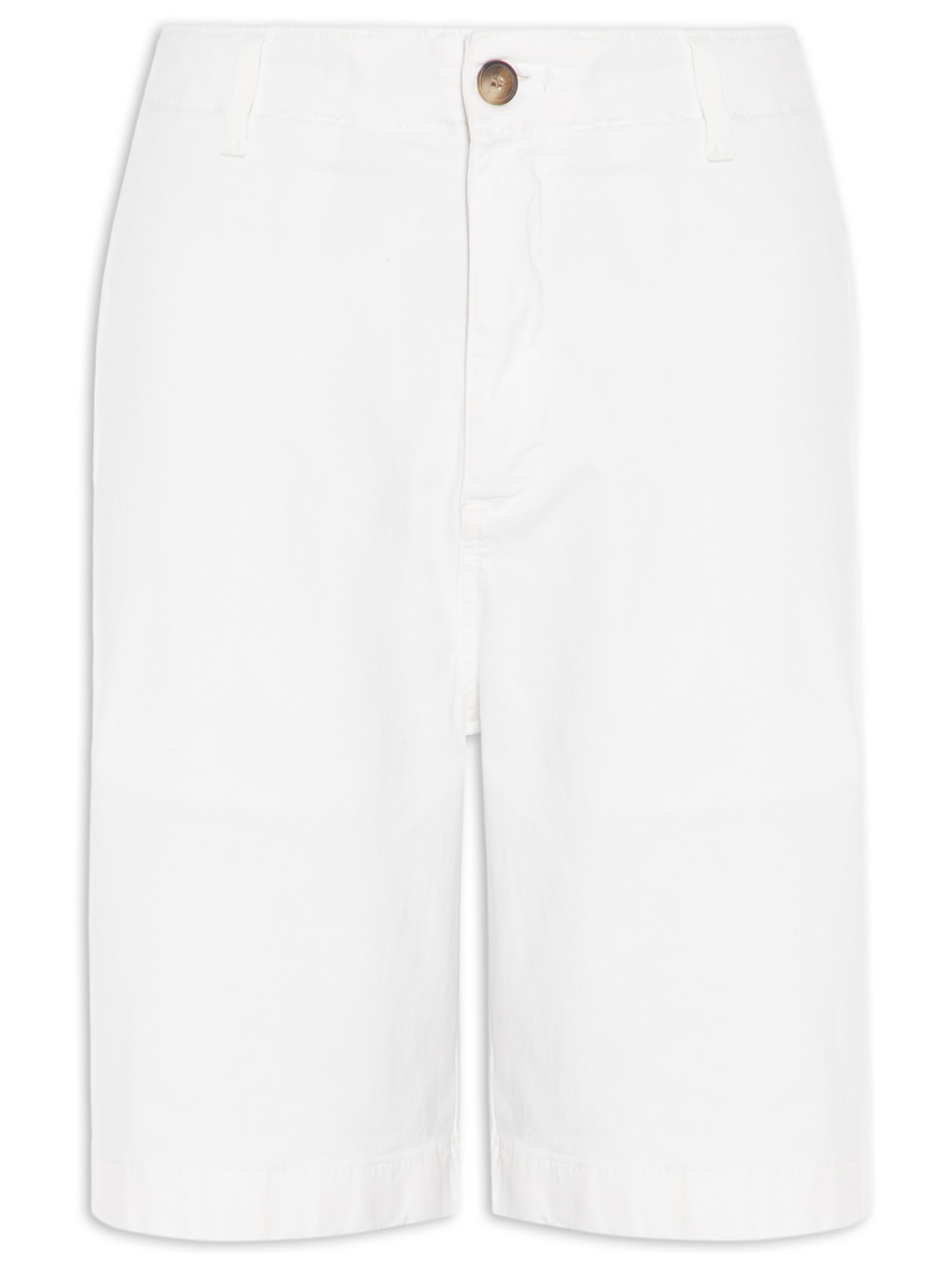Bermuda Masculina Chino Branco Pineapple