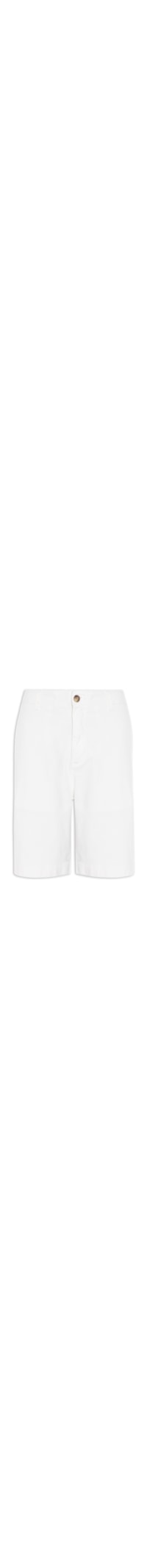 Bermuda Masculina Chino - Branco