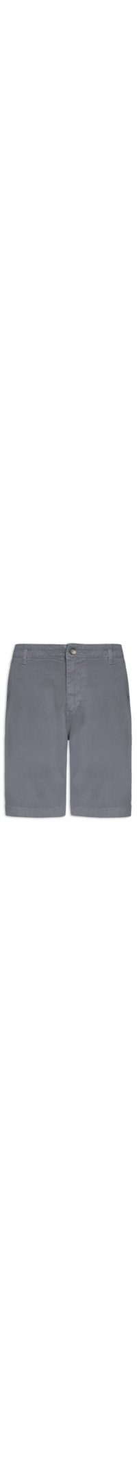 Bermuda Masculina Chino - Cinza