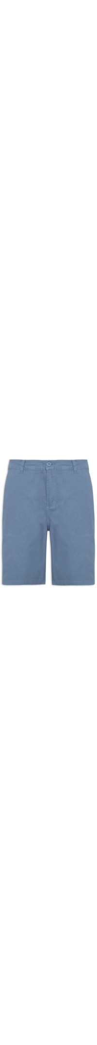 Bermuda Masculina Chino Color Básica - Azul