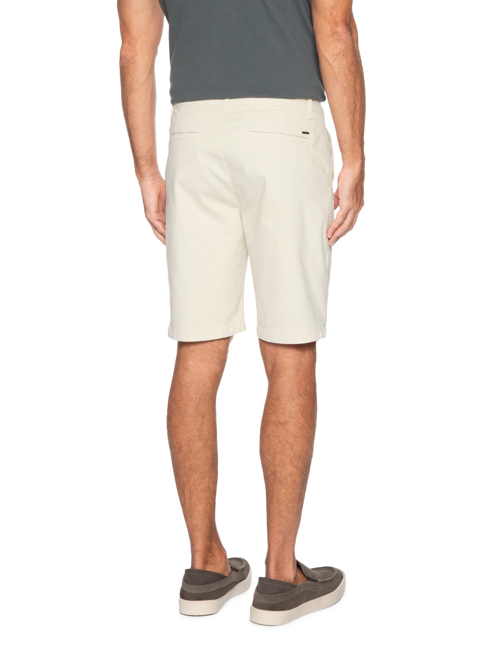 Bermuda Masculina Chino Color Bege Aramis