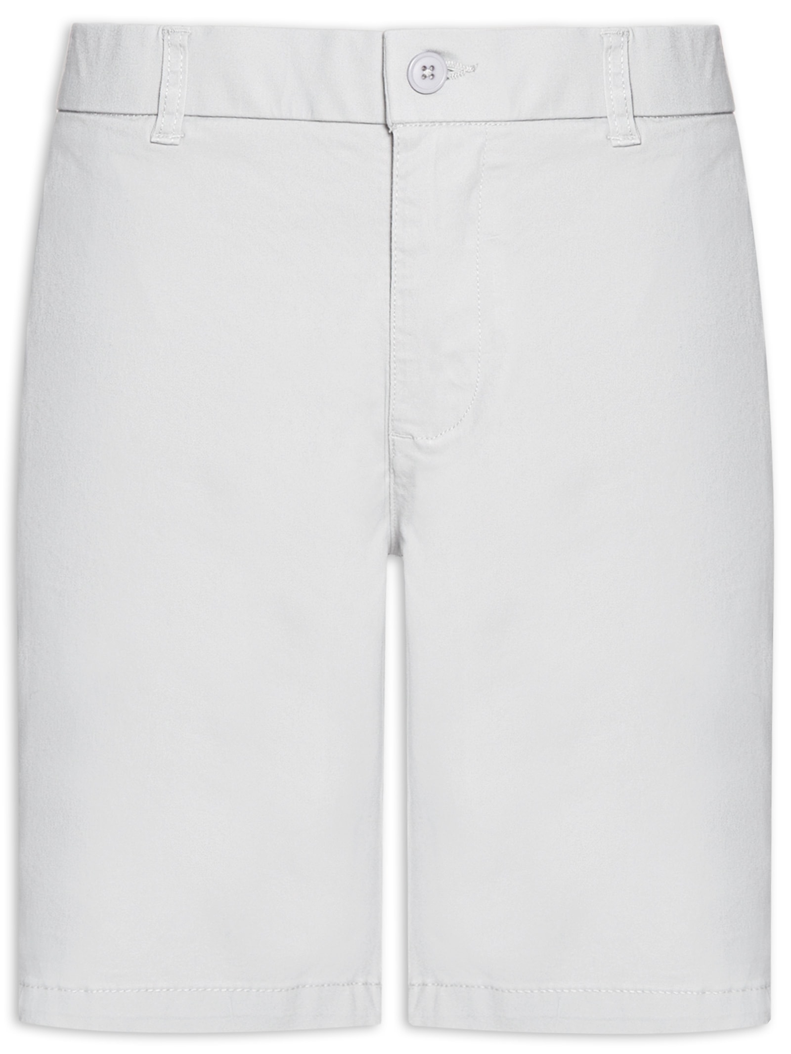 Bermuda Masculina Chino Color Cinza Basiq Men