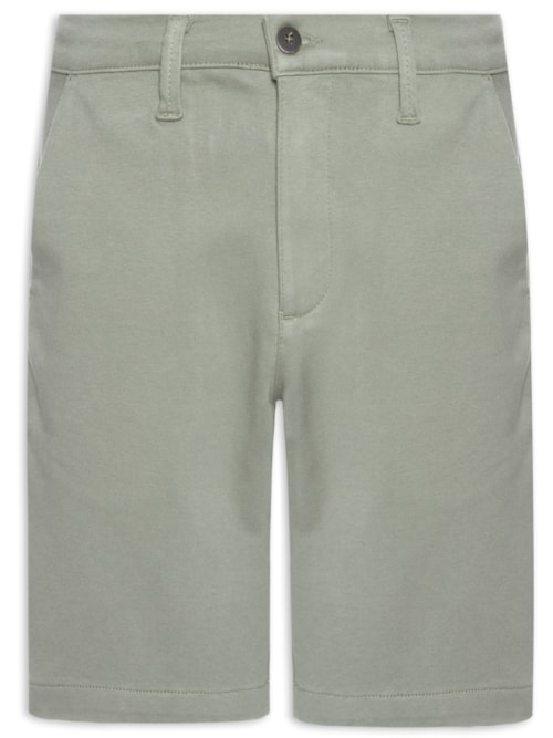 Bermuda Masculina Chino Color Comfort – Verde