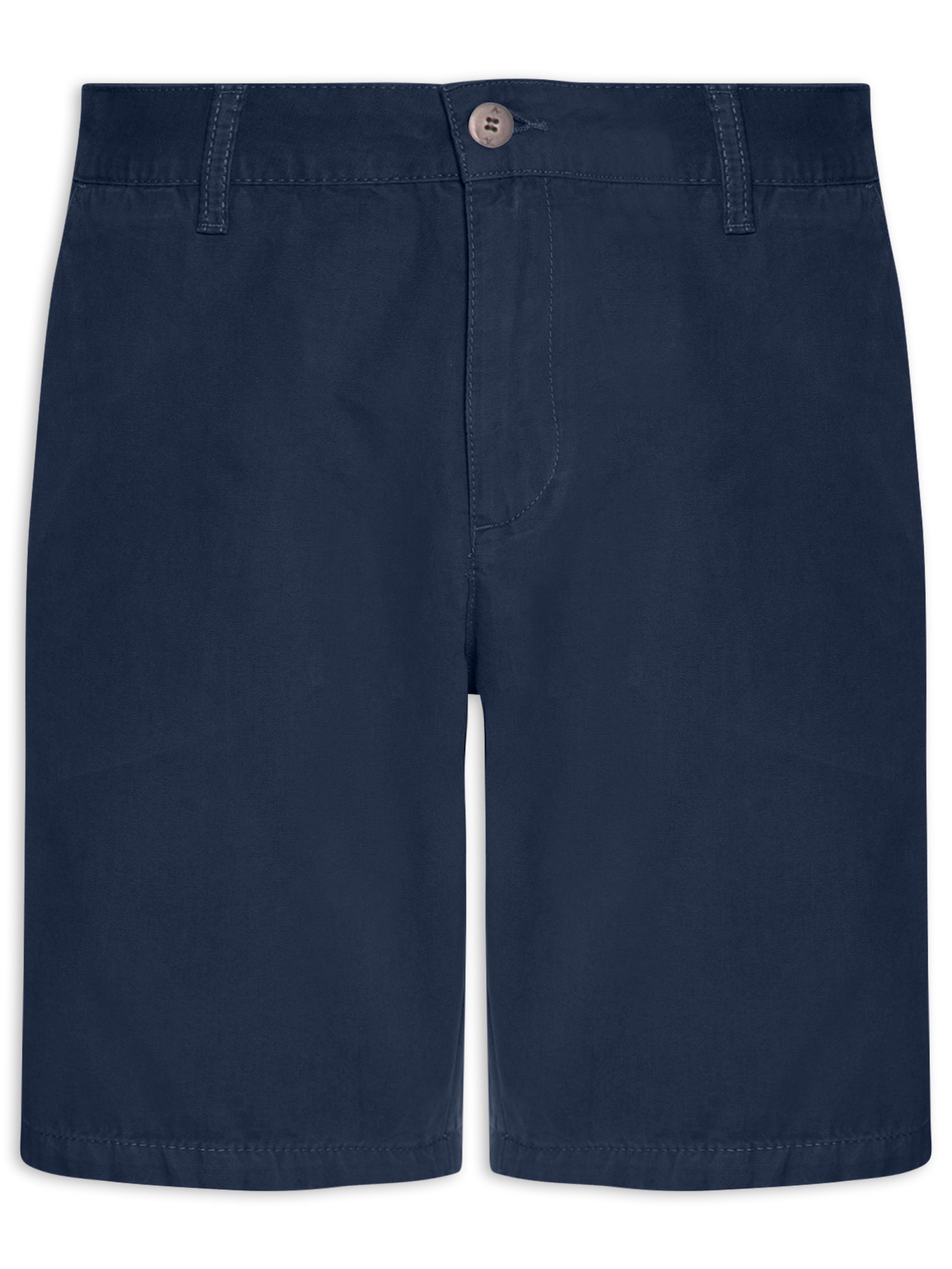 Bermuda Masculina Chino Color Kombat Azul Aramis