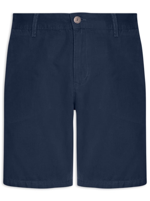 Bermuda Masculina Chino Color Kombat – Azul
