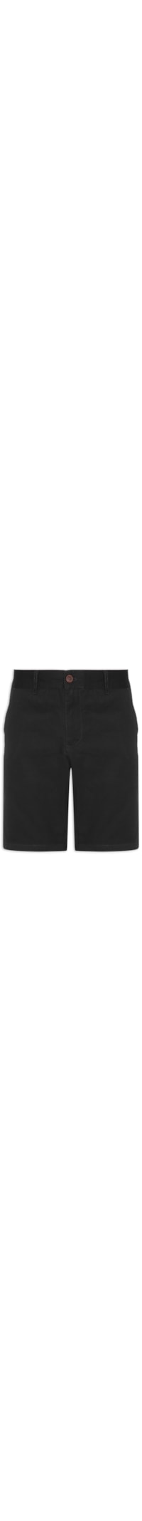 Bermuda Masculina Chino Color Kombat - Preto