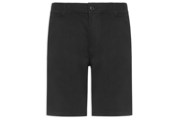 Bermuda Masculina Chino Color - Preto