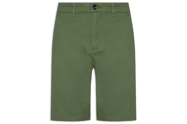 Bermuda Masculina Chino Color - Verde
