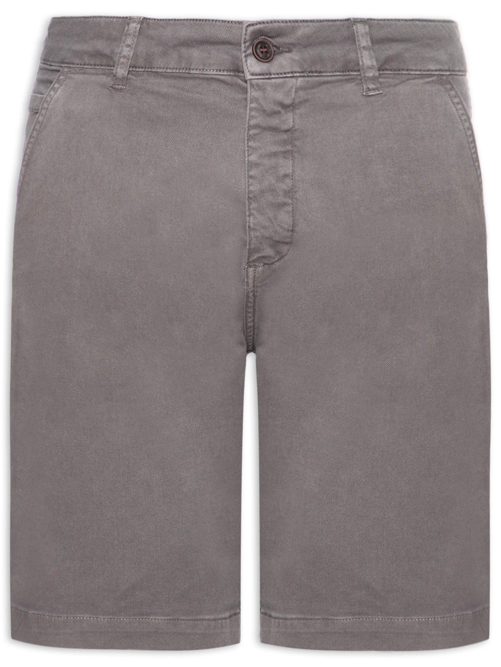 Bermuda Masculina Chino Condor Cinza Austral