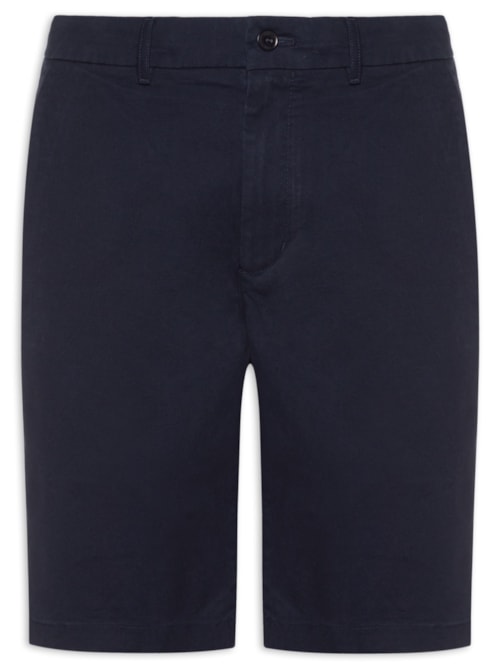 Bermuda Masculina Chino Denton Twill - Azul