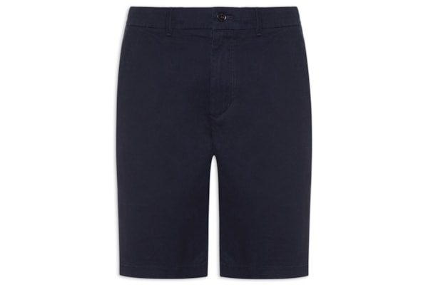 Bermuda Masculina Chino Denton Twill - Azul