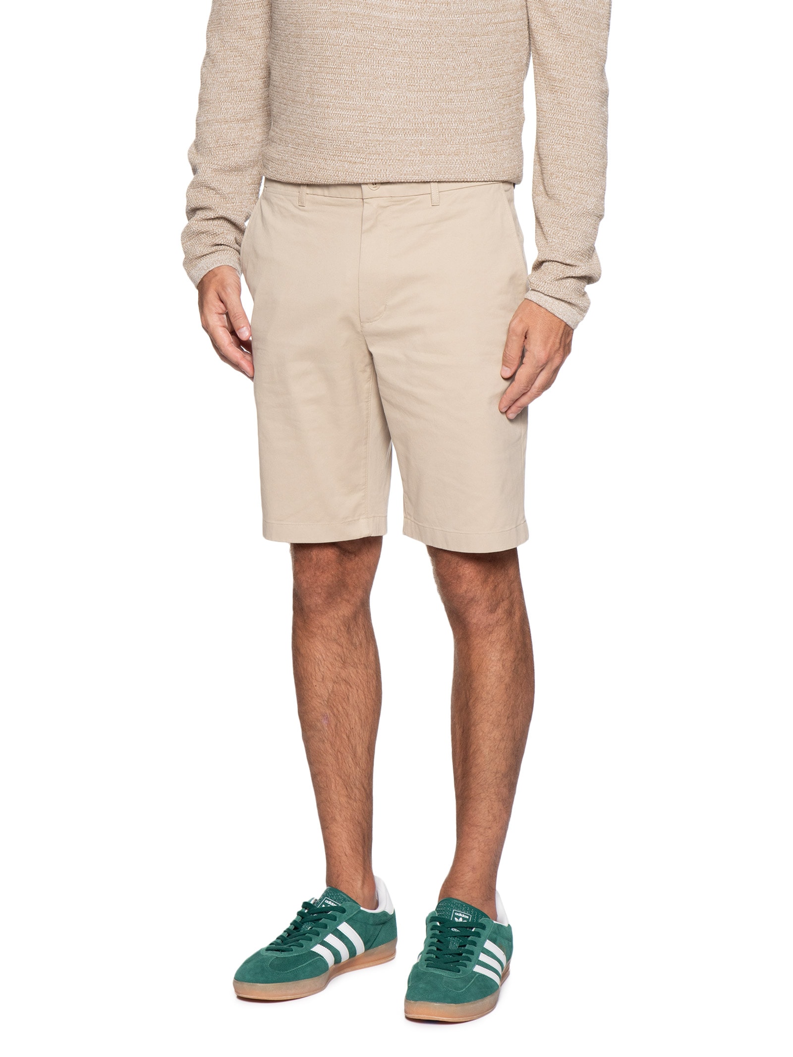 Bermuda Masculina Chino Denton Twill Bege Tommy Hilfiger