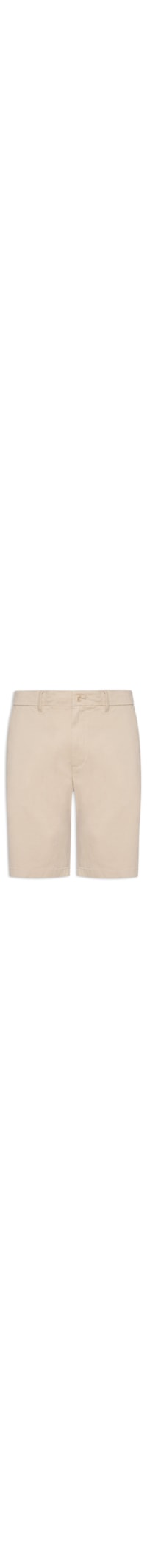Bermuda Masculina Chino Denton Twill - Bege