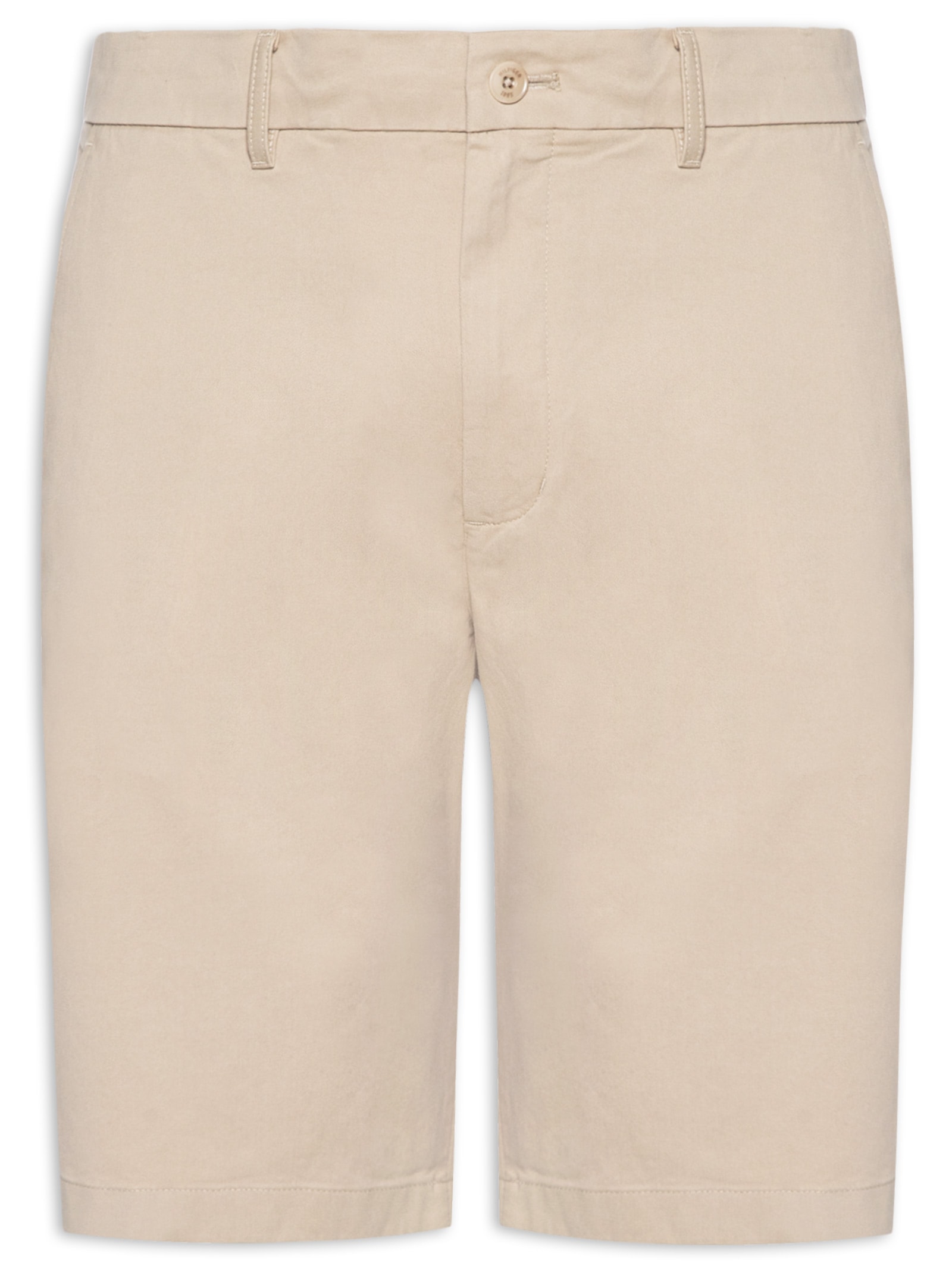 Bermuda Masculina Chino Denton Twill Bege Tommy Hilfiger