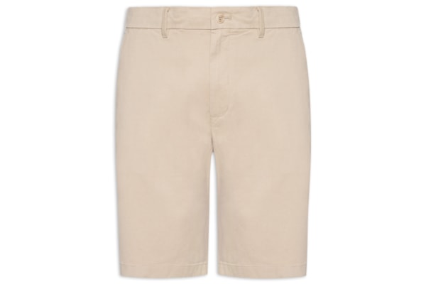 Bermuda Masculina Chino Denton Twill - Bege
