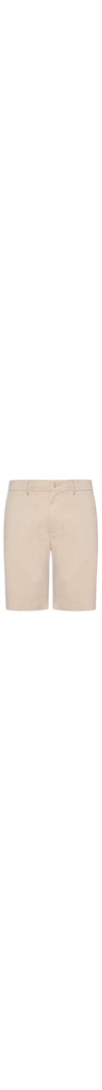 Bermuda Masculina Chino Denton Twill - Bege