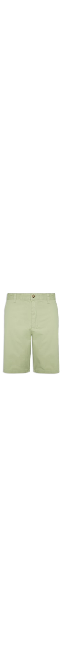 Bermuda Masculina Chino Em Sarja - Verde