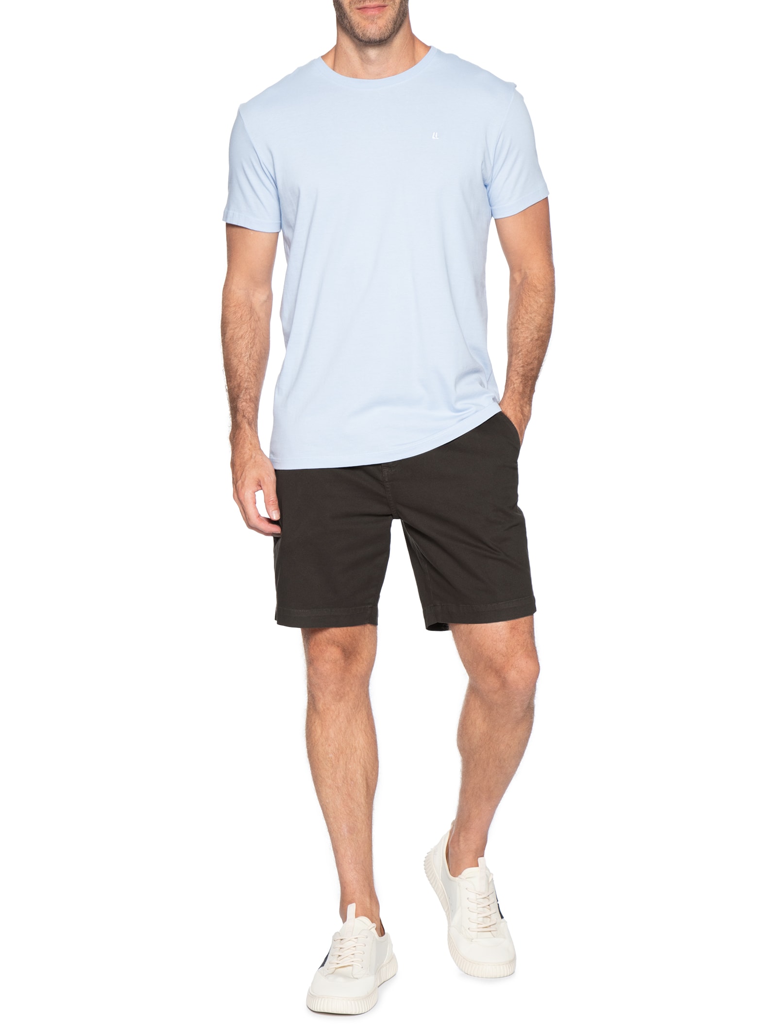 Bermuda Masculina Chino II Marrom Foxton