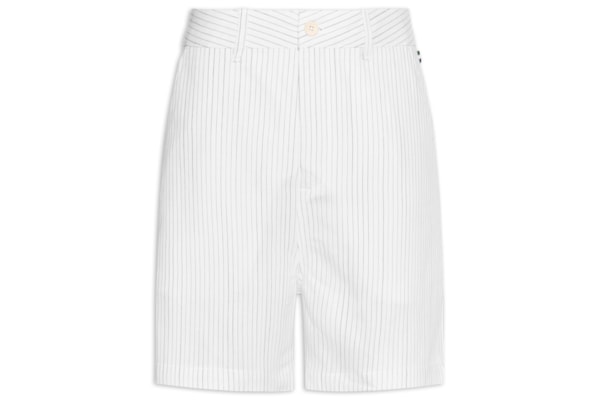 Bermuda Masculina Chino Linho Capri Co - Branco