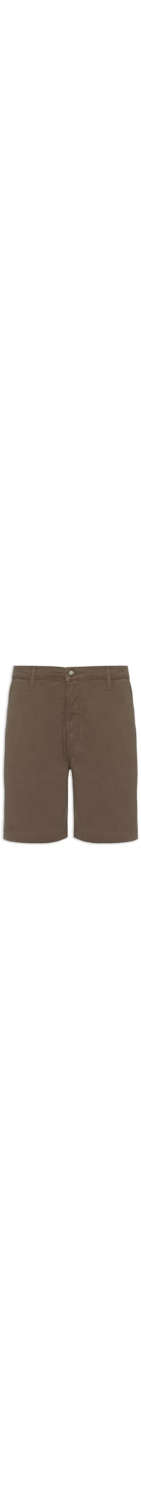 Bermuda Masculina Chino - Marrom