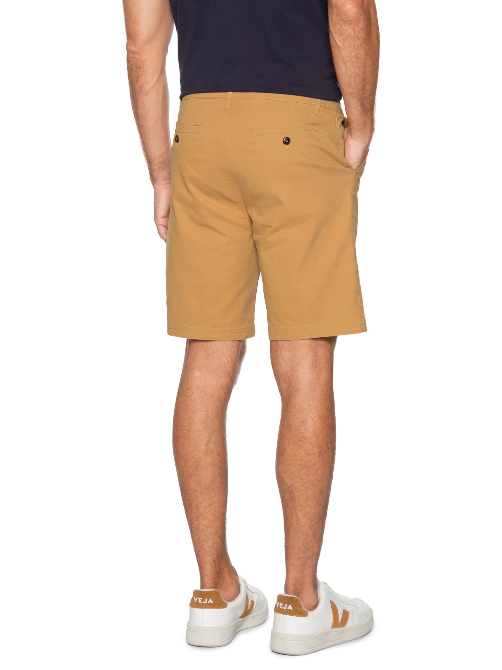 Bermuda Masculina Chino Marrom '2 Essential