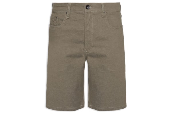 Bermuda Masculina Chino Moline Color - Bege