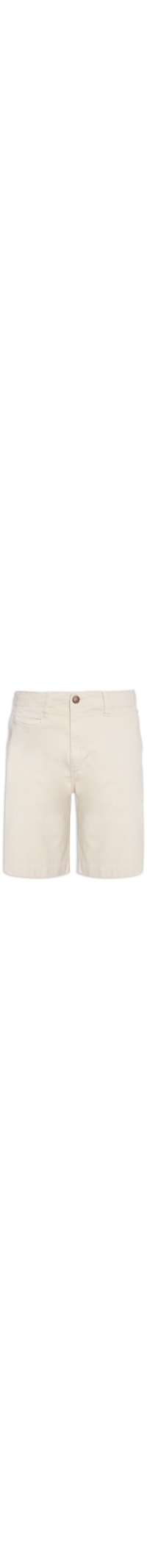 Bermuda Masculina Chino Premium Lycra - Bege