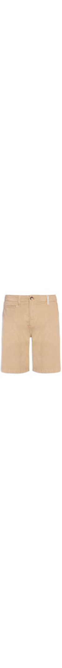 Bermuda Masculina Chino Premium Lycra - Bege