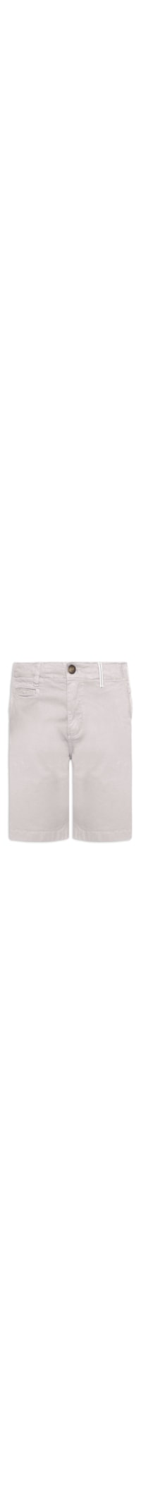 Bermuda Masculina Chino Premium Lycra - Off White