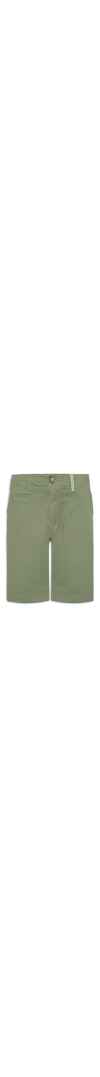 Bermuda Masculina Chino Premium Lycra - Verde