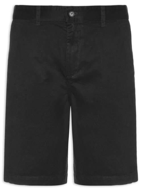 Bermuda Masculina Chino – Preto