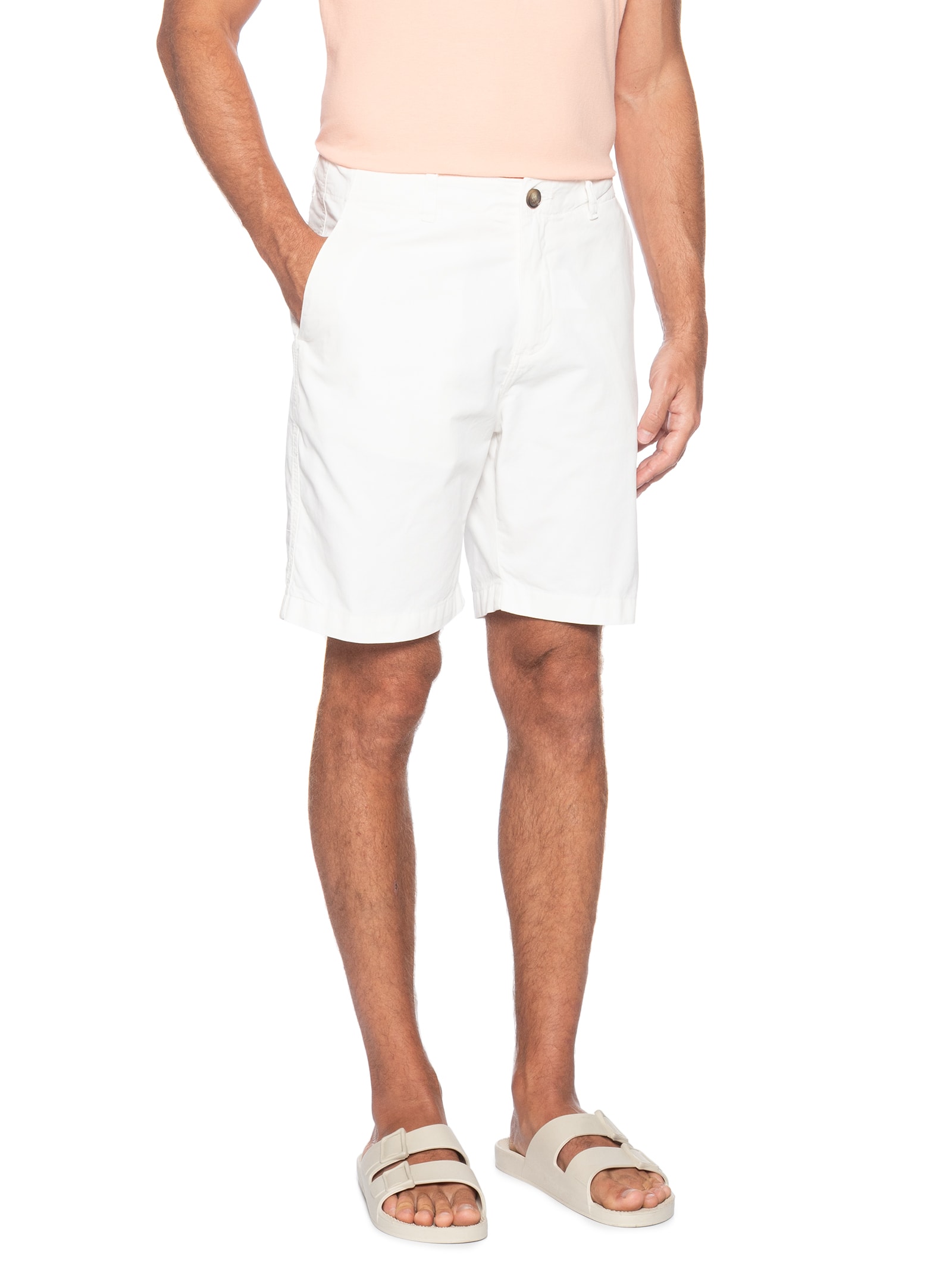 Bermuda Masculina Chino Preto Pineapple