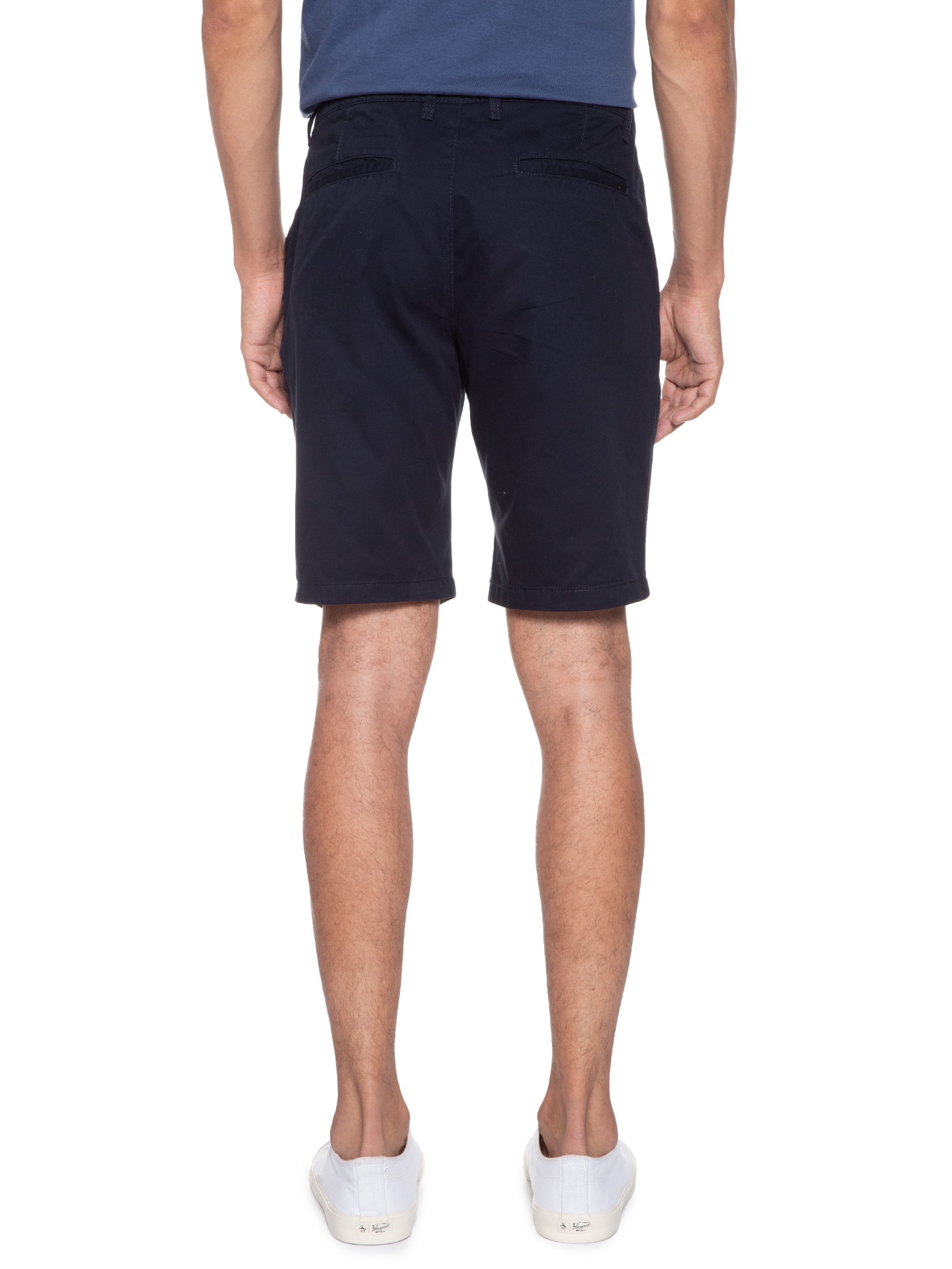 Bermuda Masculina Chino Reta Azul Hering