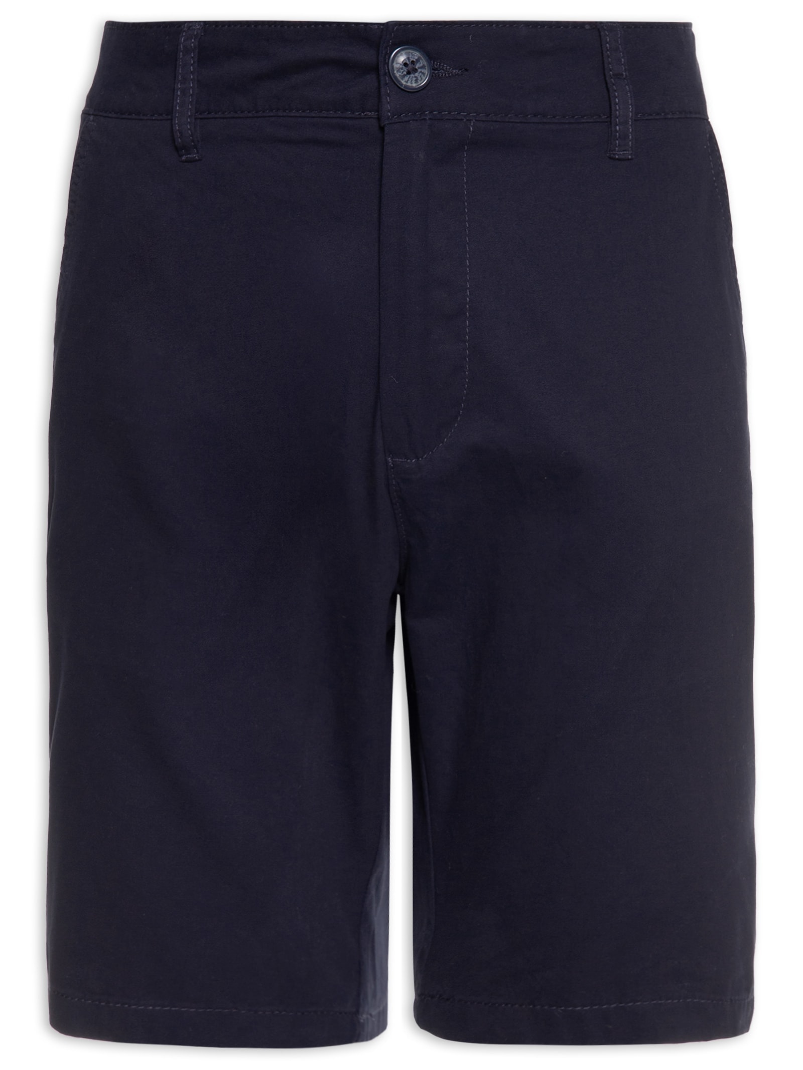 Bermuda Masculina Chino Reta Azul Hering
