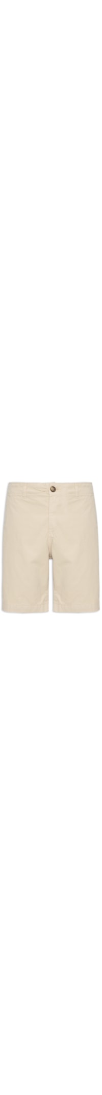 Bermuda Masculina Chino Stoned - Bege