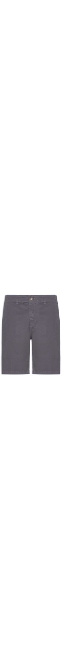 Bermuda Masculina Chino Stoned - Cinza