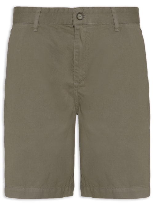Bermuda Masculina Chino - Verde