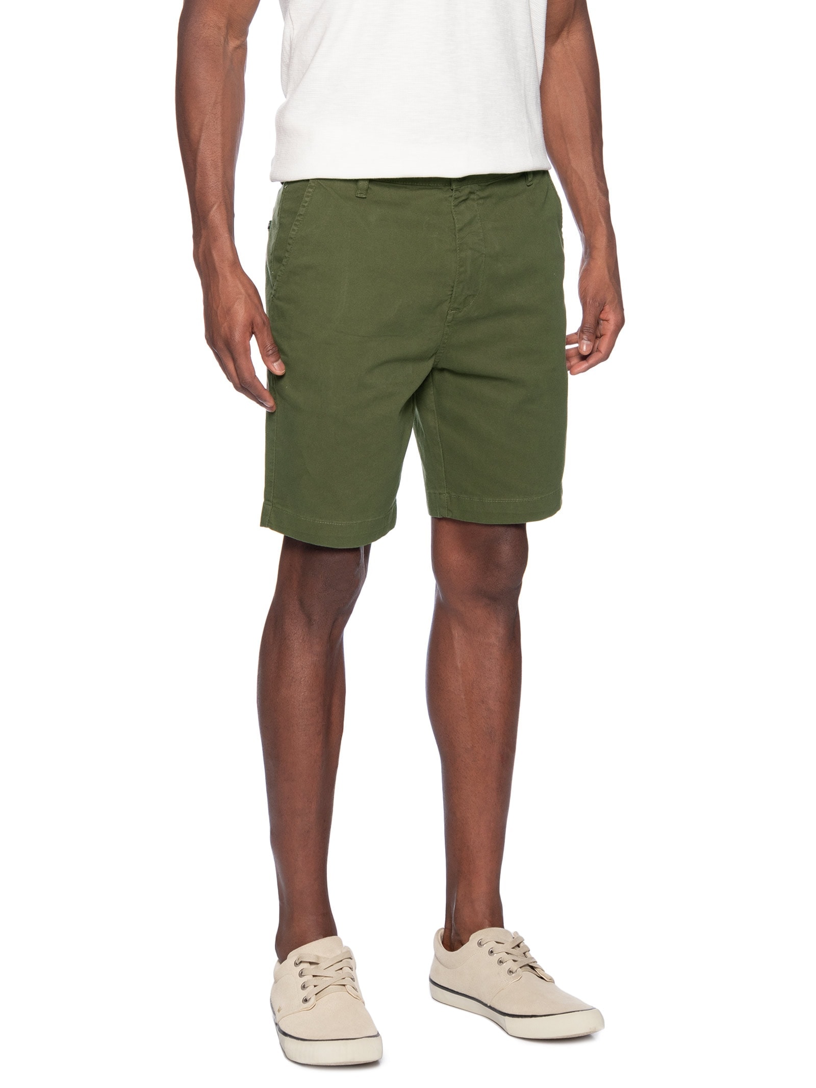 Bermuda Masculina Chino Verde Foxton