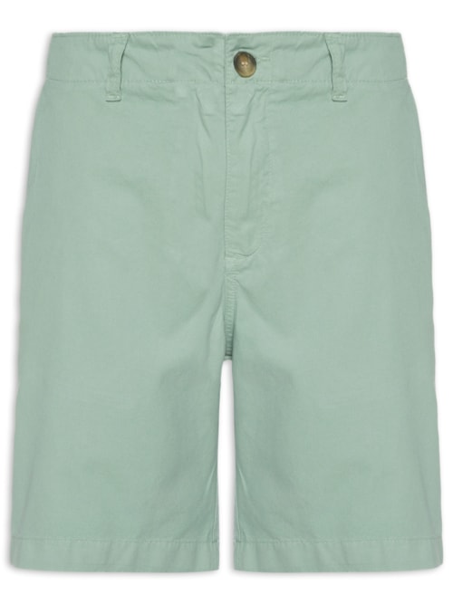 Bermuda Masculina Chino – Verde