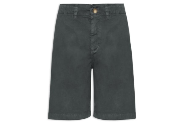 Bermuda Masculina Chino – Preto