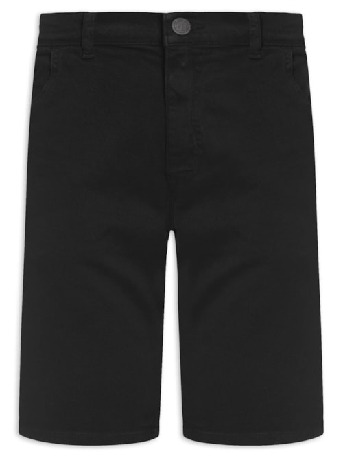 Bermuda Masculina Clássica Houston – Preto