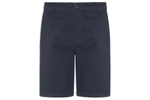 Bermuda Masculina Color Chino - Azul