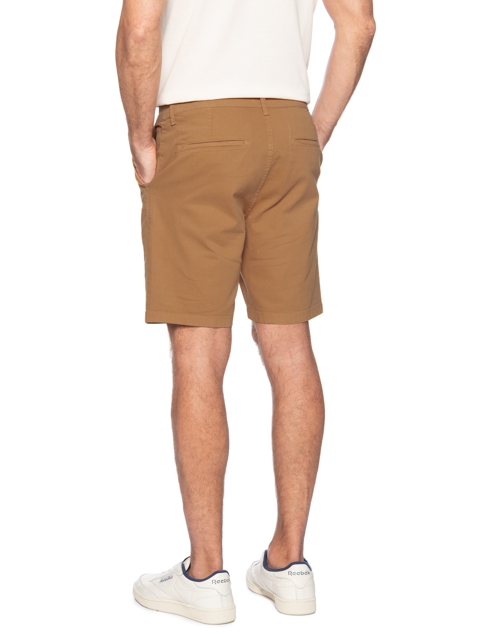 Bermuda Masculina Color Chino Marrom Calvin Klein Jeans