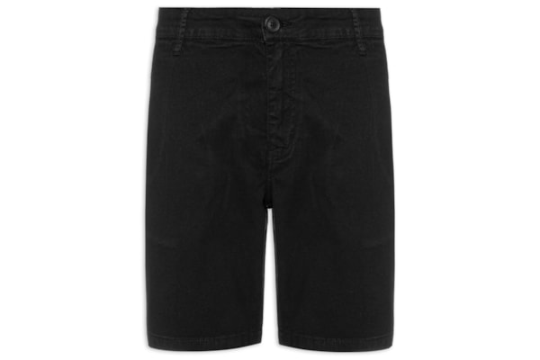 Bermuda Masculina Color Chino - Preto