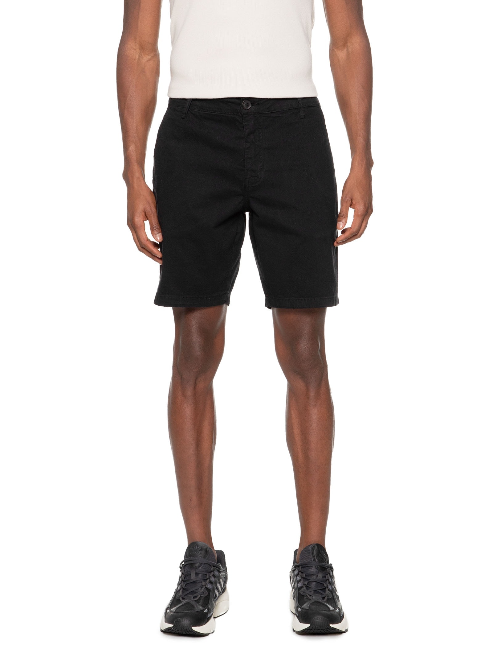 Bermuda Masculina Color Chino Preto Calvin Klein Jeans