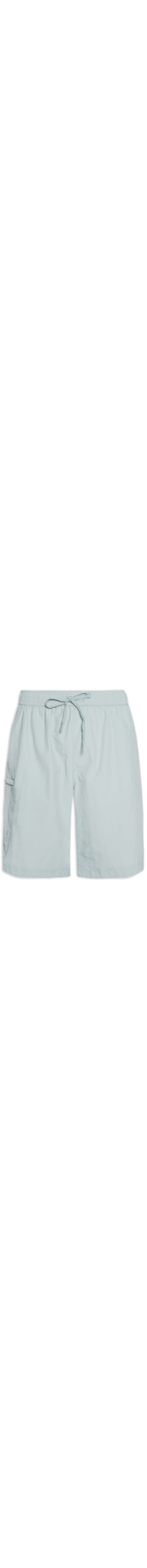 Bermuda Masculina Color Com Elástico - Cinza