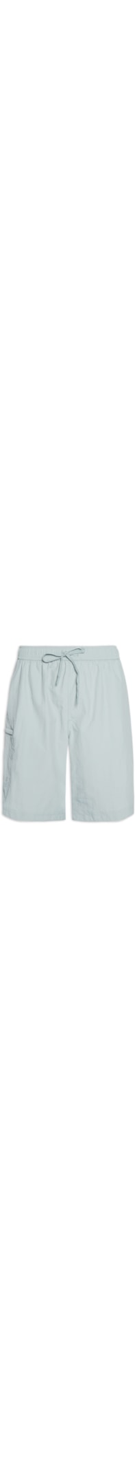 Bermuda Masculina Color Com Elástico - Cinza